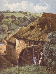 De oude watermolen