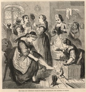 De vrome maar logge vrouwen van Berlijn nemen de buit van Frankrijk