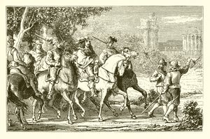 De prinsen naar Vincennes geleid