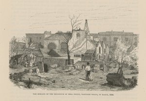 De overblijfselen van de residentie van Nell Gwynn door English School