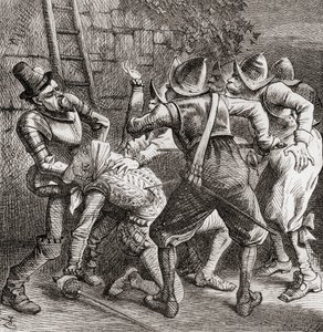 The rest of the rascals jumped on him and Burked him