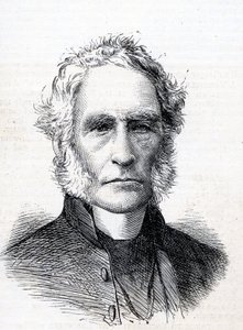 De zeer eerwaarde Alfred Ollivant (1798-1882) Illustratie uit The Graphic 13 januari 1883 door English School