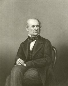 De zeer eerbiedwaardige William Ewart Gladstone door English School