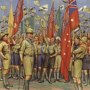 De jamboree van de scout