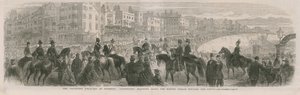 De vrijwilligers veld dag in Brighton door English School