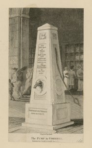 De waterpomp in Cornhill door English School