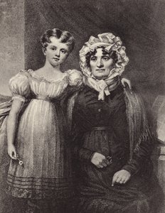 De weduwe en kleindochter van Robert Burns