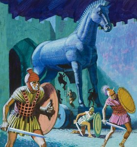 Het houten paard van Troje