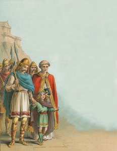 De jonge Alfred in Rome