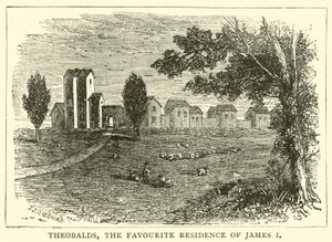Theobalds, de favoriete residentie van Jacobus I door English School