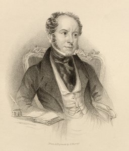 Theodore Hook, Esq., gegraveerd door G. Murray