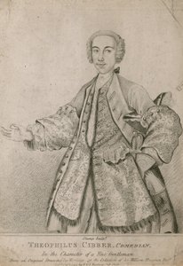 Theophilis Cibber, komiek