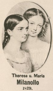 Theresa en Maria Milanollo door English School