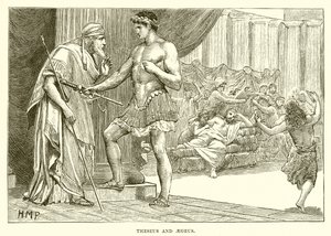 Theseus en Aegeus