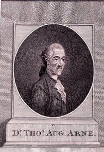 Thomas Augustine Arne