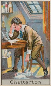 Thomas Chatterton door English School