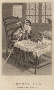 Thomas Guy, Oprichter van het Ziekenhuis door English School
