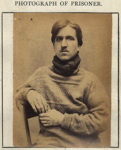 Thomas Haigh, ca. 1870 (sepia foto) door English School
