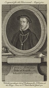 Thomas Howard, Hertog van Norfolk, onthoofd 2 juni 1572
