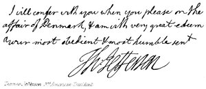 Thomas Jefferson, 3e Amerikaanse President door English School