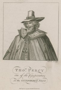 Thomas Percy, een van de samenzweerders in het Buskruitcomplot