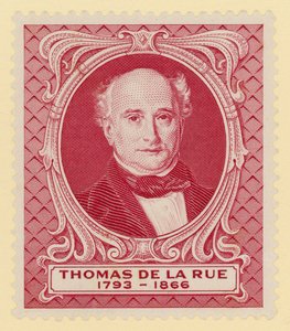 Thomas de la Rue, Britse drukker