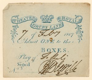 Ticket voor Drury Lane Theatre, Londen door English School