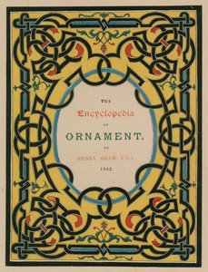 Titelpagina. Illustratie voor De Encyclopedie van Ornamenten