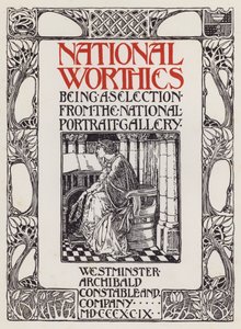 Titelpagina illustratie voor National Worthies uit de National Portrait Gallery