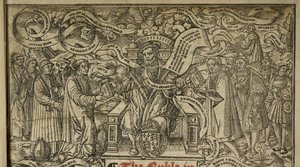 Titelpagina detail met 