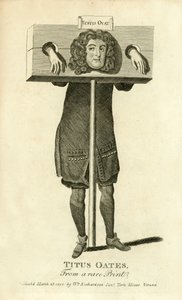 Titus Oates, schandpaal