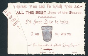 Aan een van de besten - kerstkaart door English School