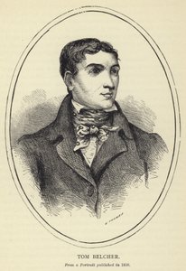 Tom Belcher, naar een portret gepubliceerd in 1810 door English School