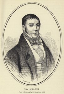 Tom Shelton, naar een tekening van G Sharples, 1821 door English School