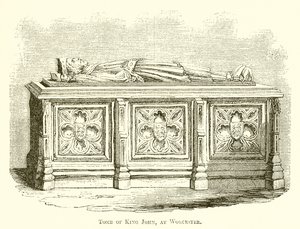Graf van koning Jan, in Worcester