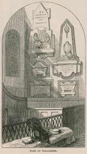 Graf van kunstenaar Joseph Nollekens, Paddington Church, Londen