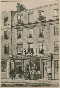Toms Coffee House, 17 Russell Street, Covent Garden door English School