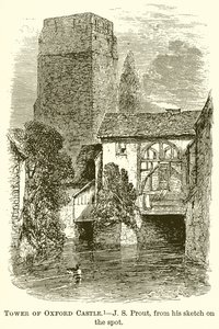 Toren van Oxford Castle door English School