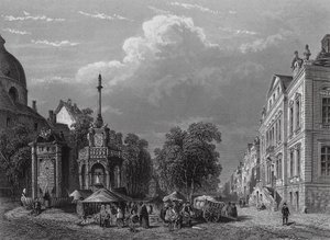 Stadhuis en Marktplein, Luik