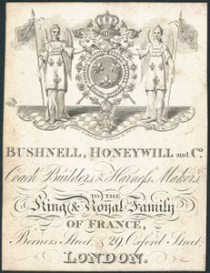 Handelskaart, Bushnell, Honeywill and Co door English School