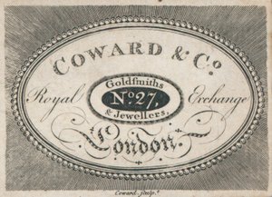 Handelskaart, Coward & Co door English School
