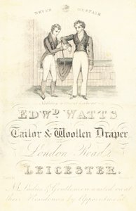 Handelskaart, Edward Watts door English School