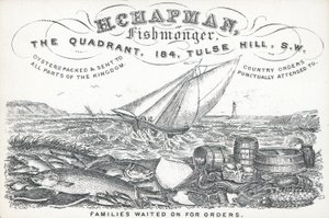 Handelskaart, H Chapman door English School