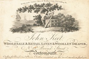 Handelskaart, John Keet door English School