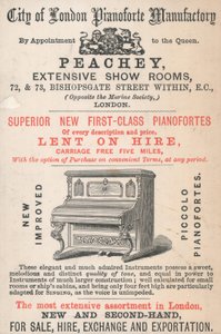 Handelskaart, Peachey door English School