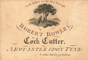 Handelskaart, Robert Rowley door English School