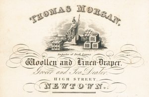 Handelskaart, Thomas Morgan door English School