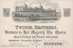 Handelskaart, Twinch Brothers door English School