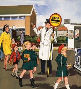 Verkeersregelaar door English School