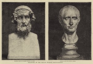 Schatten van het British Museum Gefotografeerd